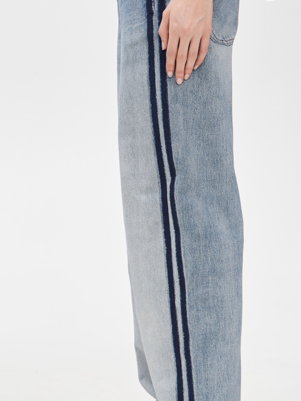 Rag & Bone Miramar Wide Leg Track Pants — image 3 of 3